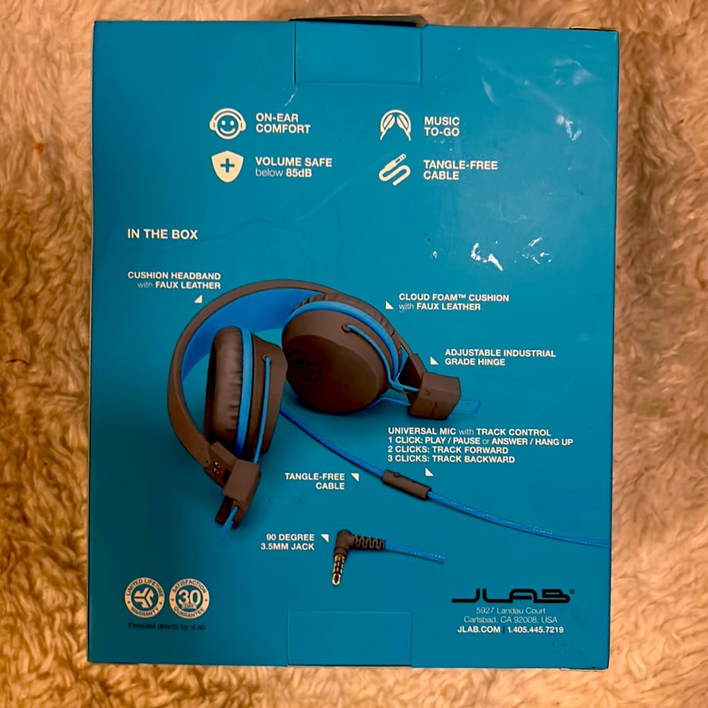 Jlab kids headphones NWT